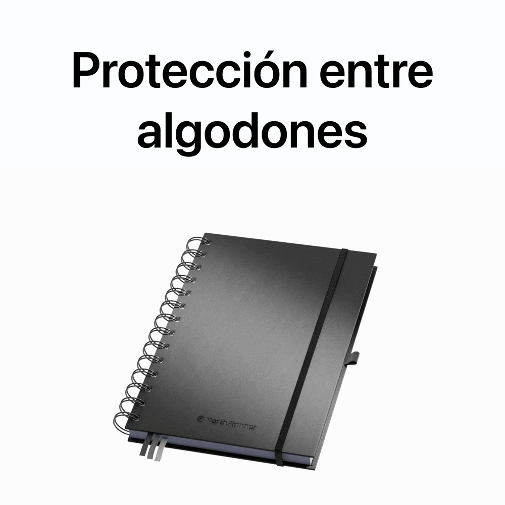 bolsa de tela algodon premium northplanner detalle encaje